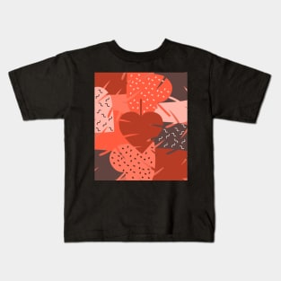 Leaves falling Kids T-Shirt